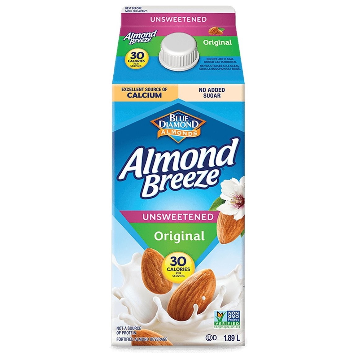 BLUE DIAMOND A/BREEZE UNSWT ORIG CH 64oz