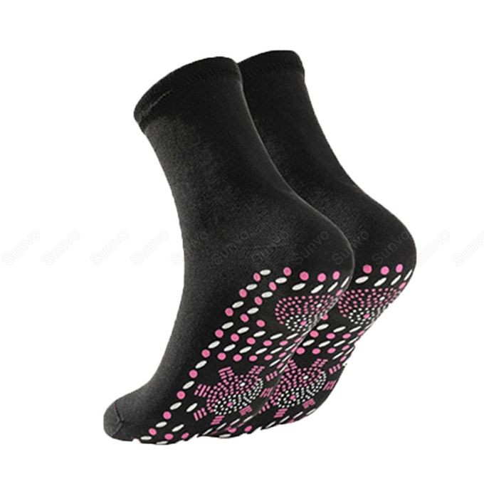 winter socks, comfortable and warm socks for men and women - perfect for fishing, camping, hiking, skiing - self-heating socks for frost protection and wellness massage