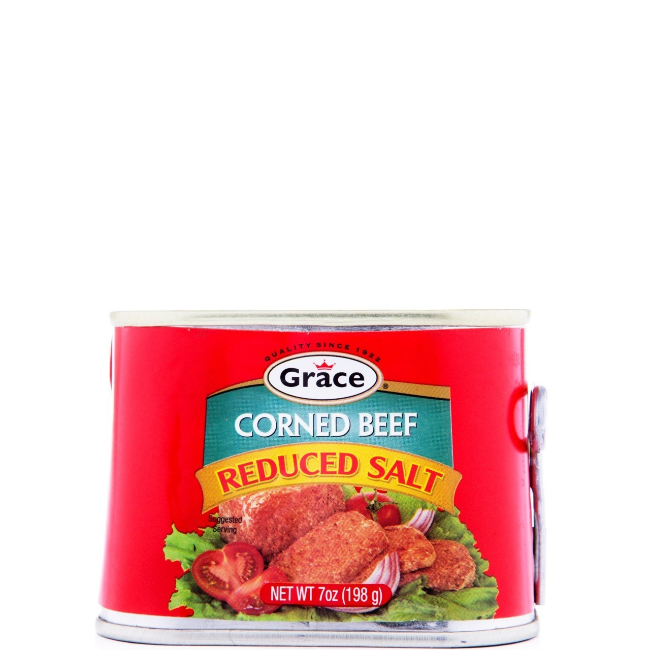 GRACE CORNED BEEF LOW SALT 7oz