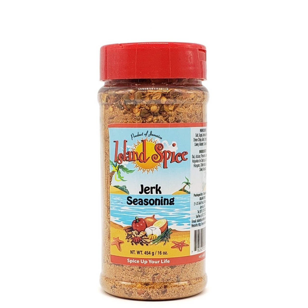 ISLAND SPICE JERK SEASONING 16oz