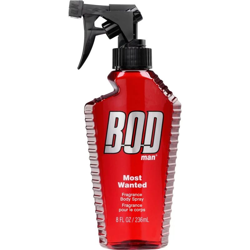 BOD Man Most Wanted Body Spray, 8 fl oz