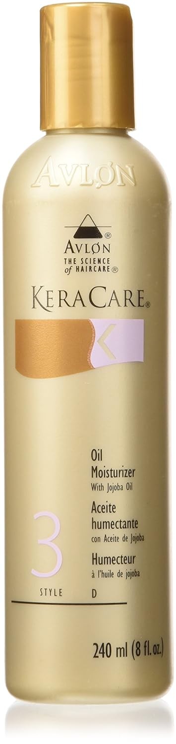 KeraCare Oil Moisturizer With Jojoba Oil by Avlon for Unisex - 8 oz