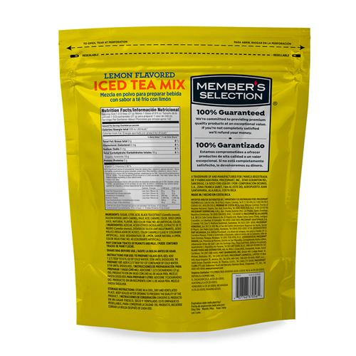 Member's Selection Iced Tea and Lemon Flavored Mix 3 kg / 6.6 lb