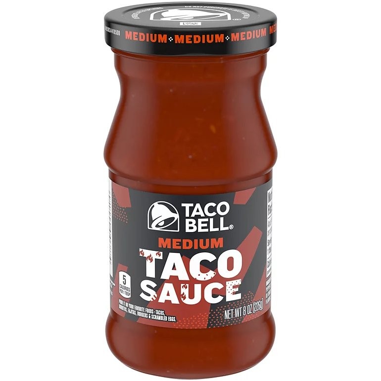 TACO BELL TACO SAUCE MEDIUM 8oz