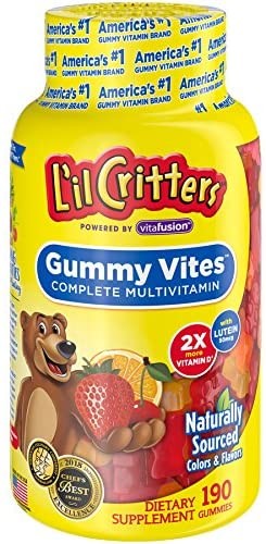 L’il Critters Gummy Vites Complete Multivitamin, 190-Count