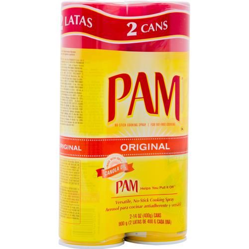 Pam Original Cooking Spray 2 Units / 14 oz / 400 g