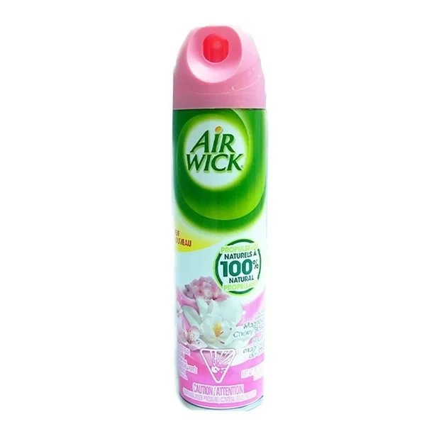 Air Wick Aerosol Spray Air Freshener, Magnolia and Cherry Blossom, 8 Ounce