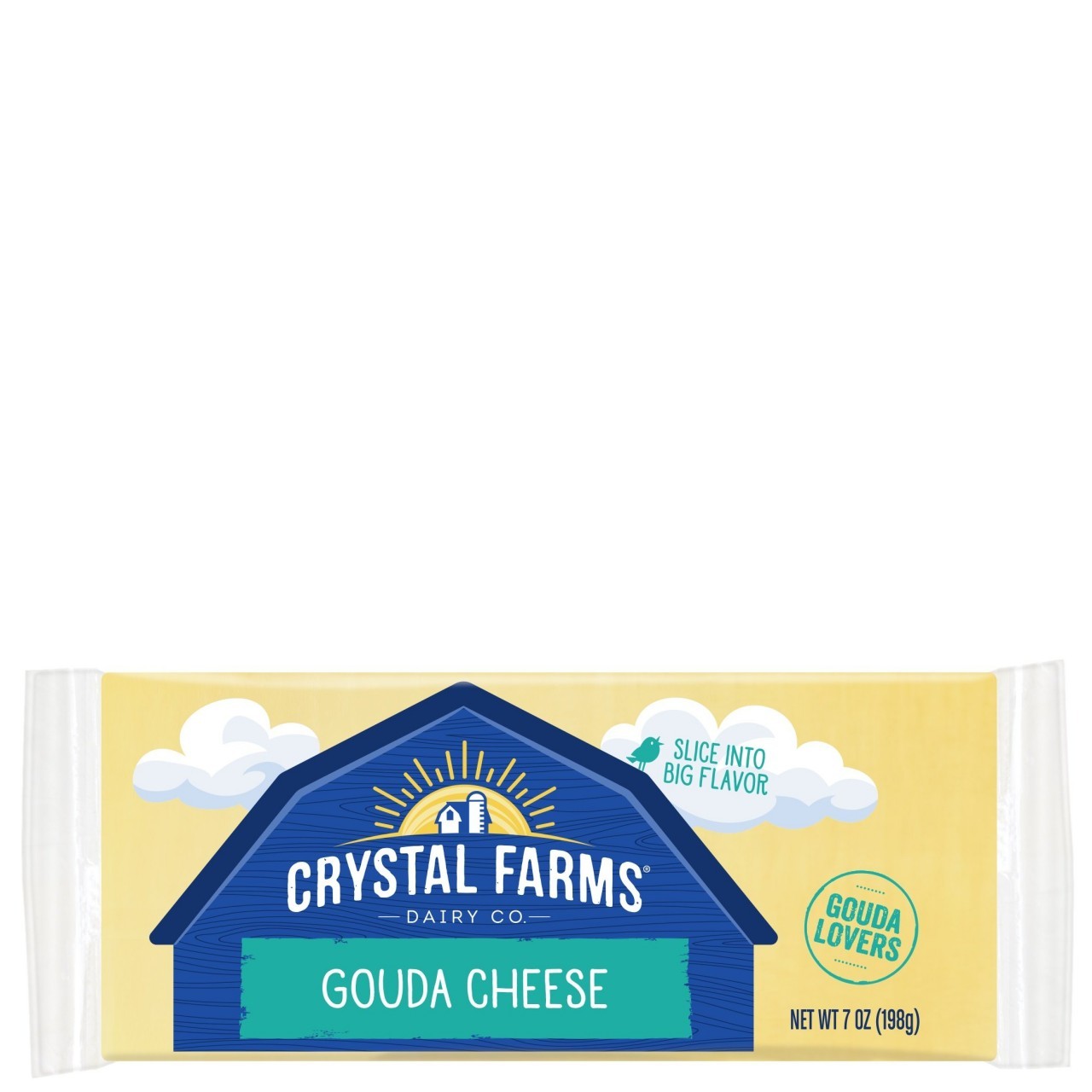 CRYSTAL FARMS GOUDA BLOCK 7oz