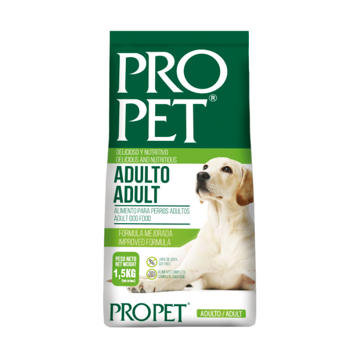 PRO PET ADULT DOG FOOD 1.5KG