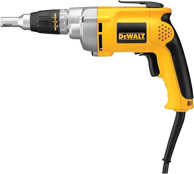 DEWALT Drywall Screw Gun, Variable Speed Reversible, 6.5-Amp (DW276)