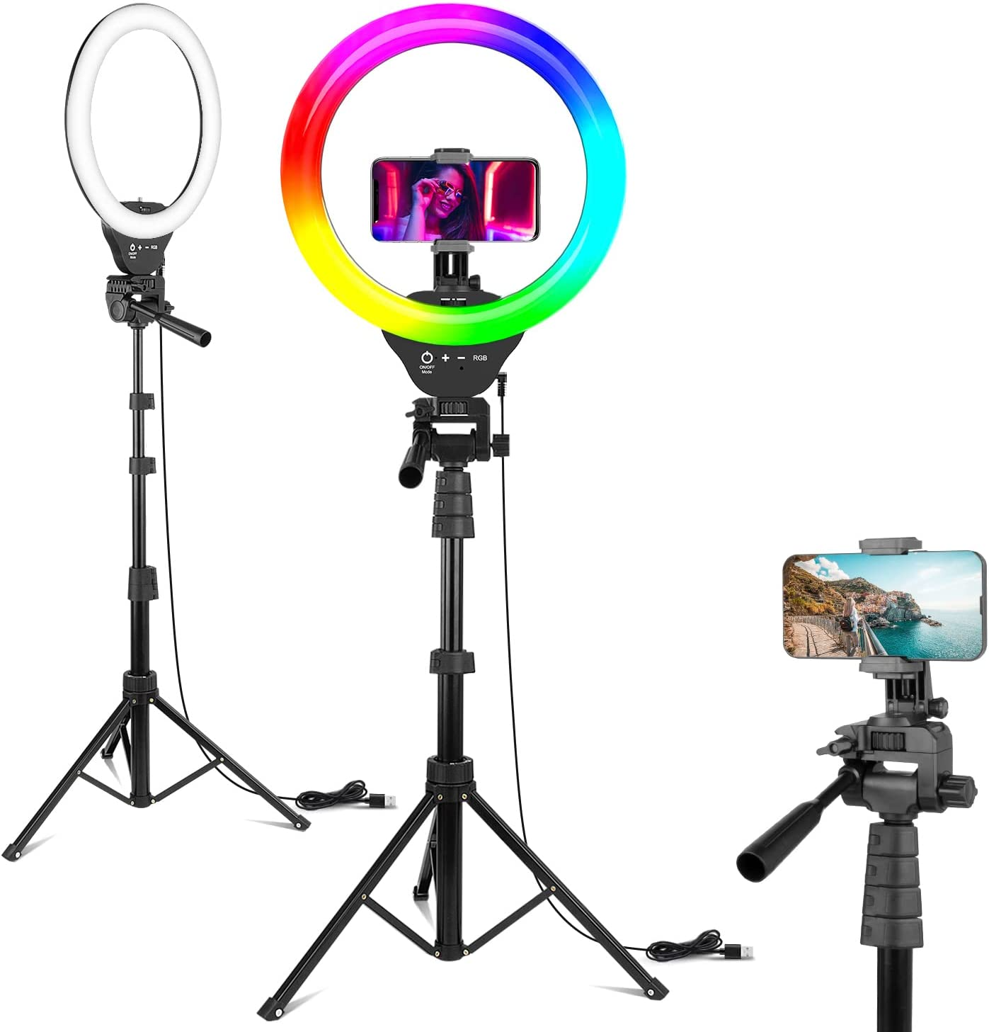 RGB LIGHT WITH TRIPOD STAND