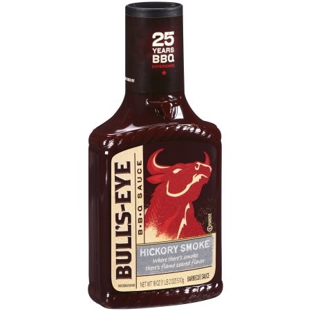 BULLS-EYE BBQ SAUCE HICKORY SMOKE 18oz