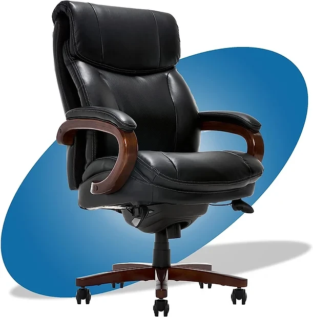 La-Z-Boy Trafford Big and Tall Executive Office Chair with AIR Technology, High