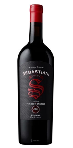 Sebastiani Bourbon Barrel Aged Red Blend, 750ml