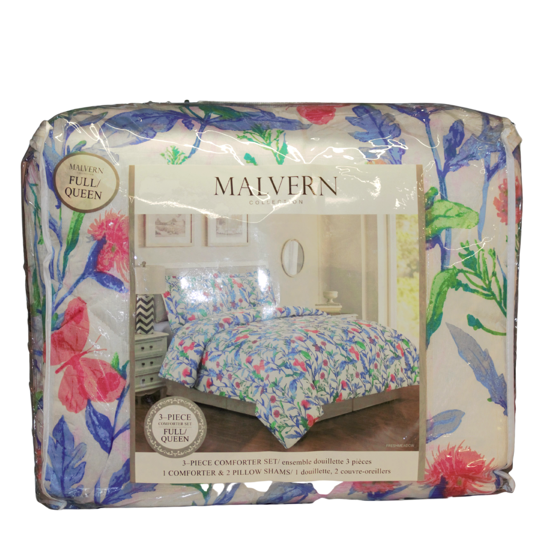 Malvern 3 Piece Comforter Set Full Queen