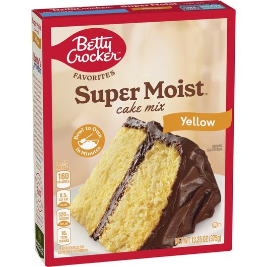 BETTY CRKR CAKE YELLOW BUTTER 375g