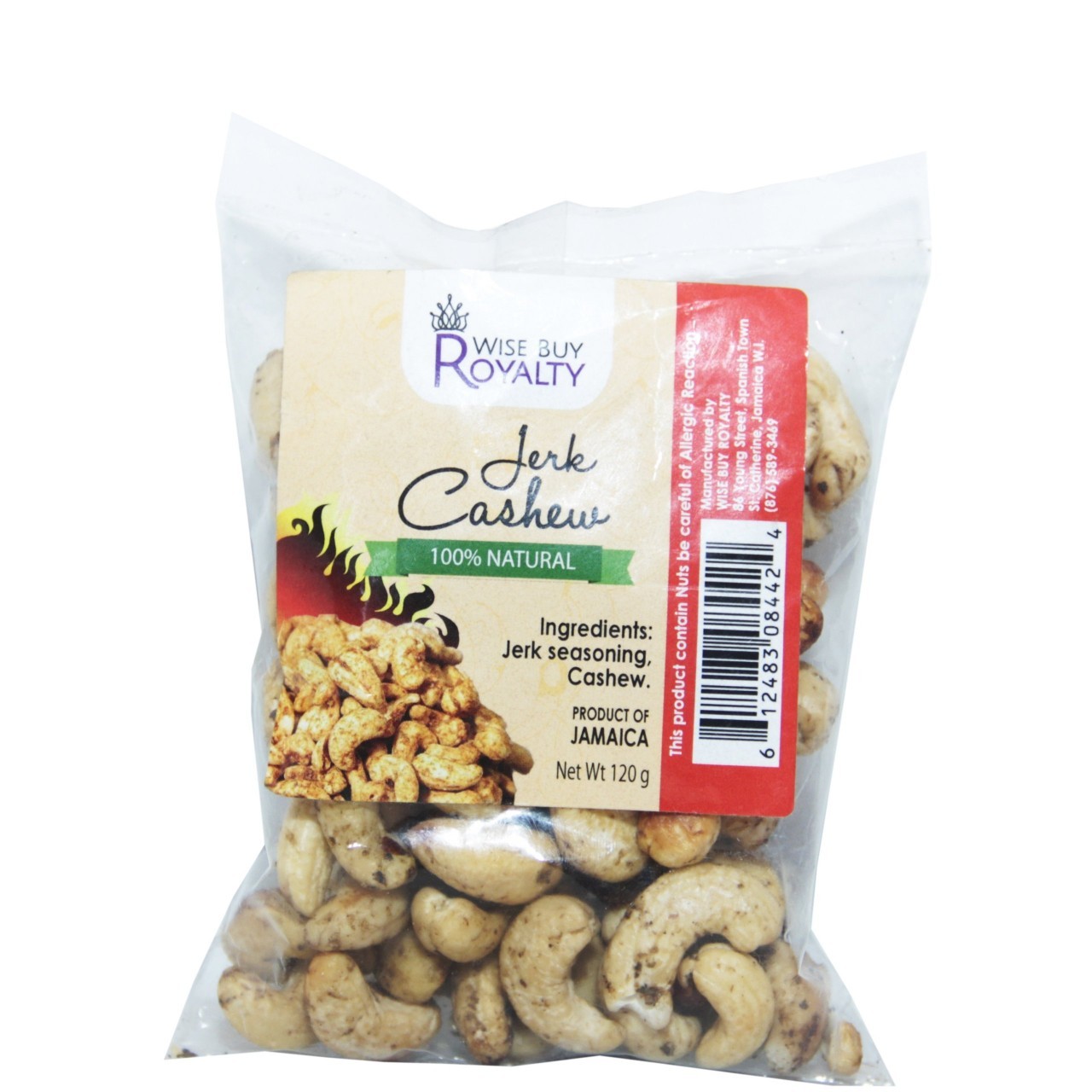 WISE BUY ROYALTY CASHEW JERK 60g