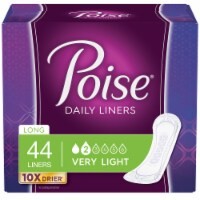 POISE ULTRA LONG PANTYLINERS 44’S