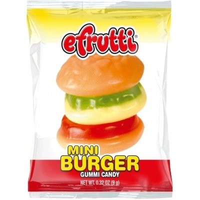 EFRUTTI GUMMY MINI BURGER 9g