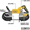 DEWALT 20V MAX Band Saw, 5" Cutting Capacity, Integrated Hang Hooks, Portable, For Deep Cuts, Bare Tool Only (DCS374B)
