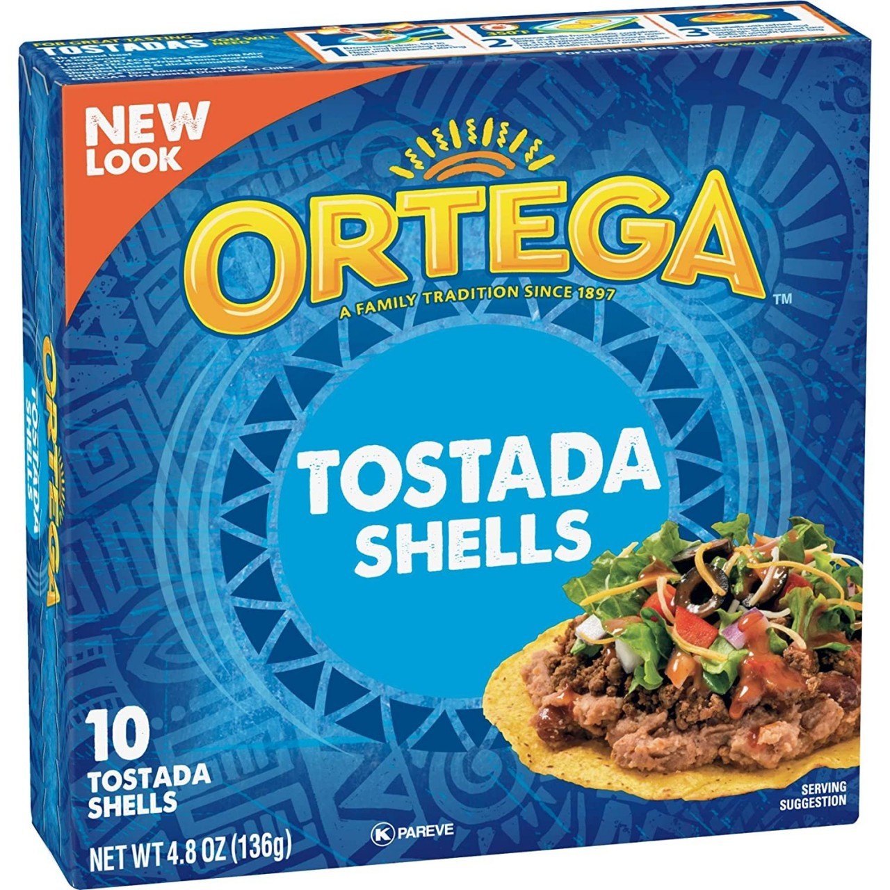 ORTEGA TOSTADA SHELLS 4.8oz