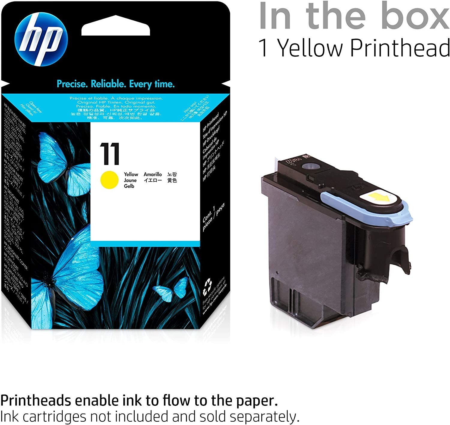 HP 11 - Yellow - Printhead