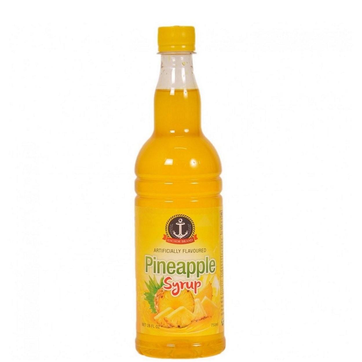 ANCHOR SYRUP PINEAPPLE 750ml