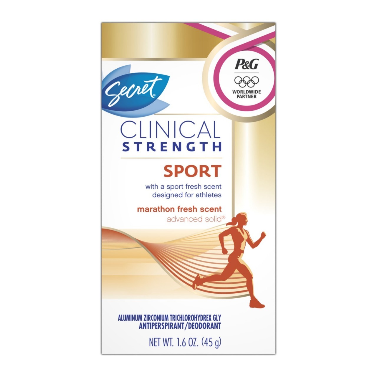 Secret Clinical Strength Sport Advanced Solid Antiperspirant and Deodorant Marathon Fresh Scent 1.6 Ounce. $1,907.20 JMD