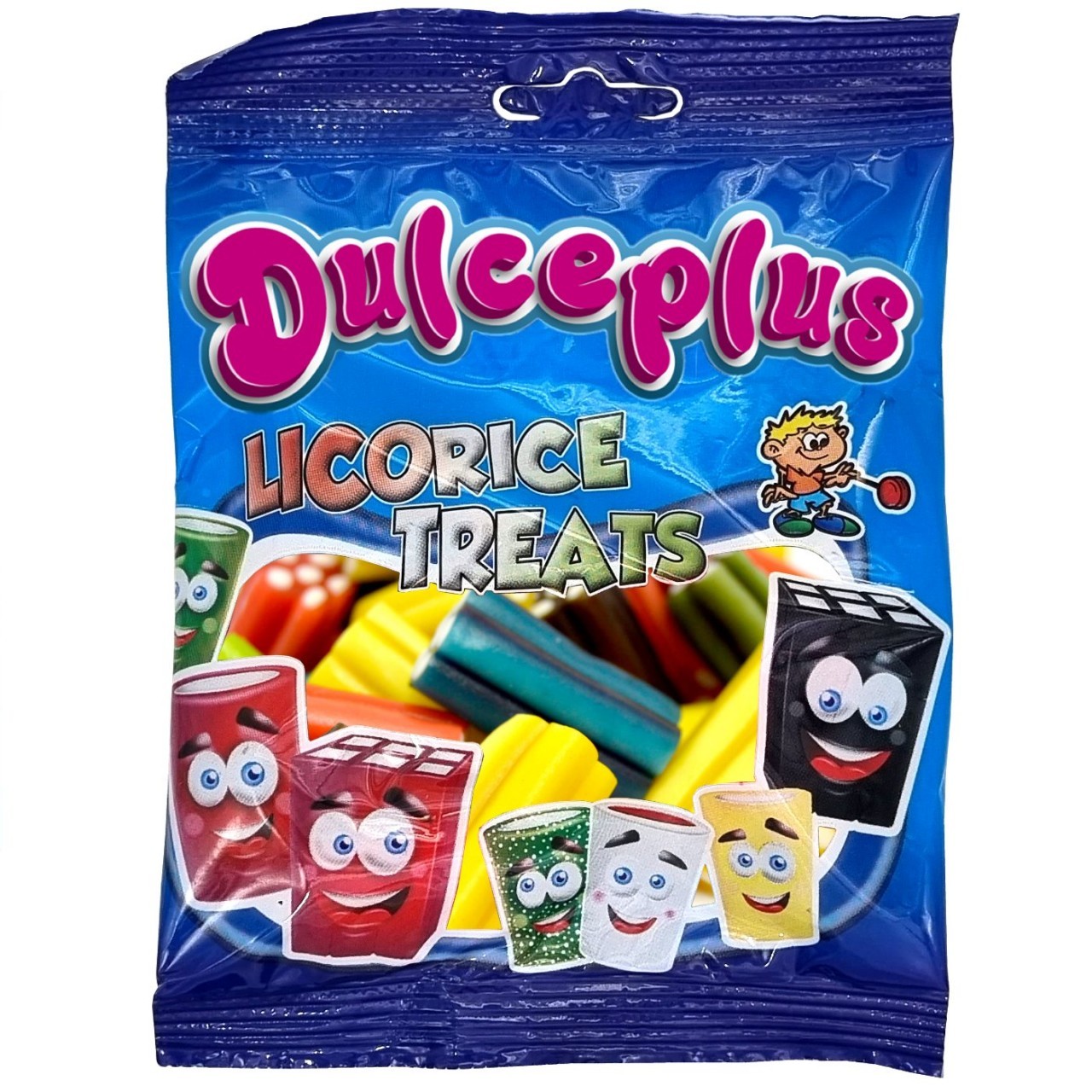 DULCEPLUS GUMMI BRICK MIX 100g