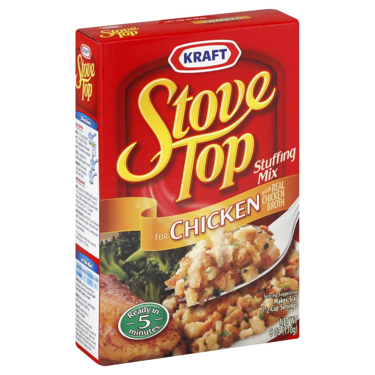 STOVE TOP STUFFING MIX CHICKEN 6oz