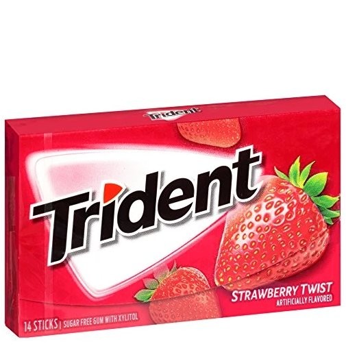 TRIDENT TWIST STRAWBERRY 14s