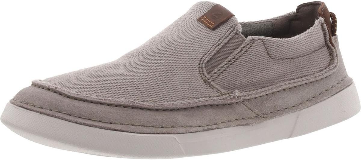 Clarks Men's Gereld Step Sneaker : Stone Combi