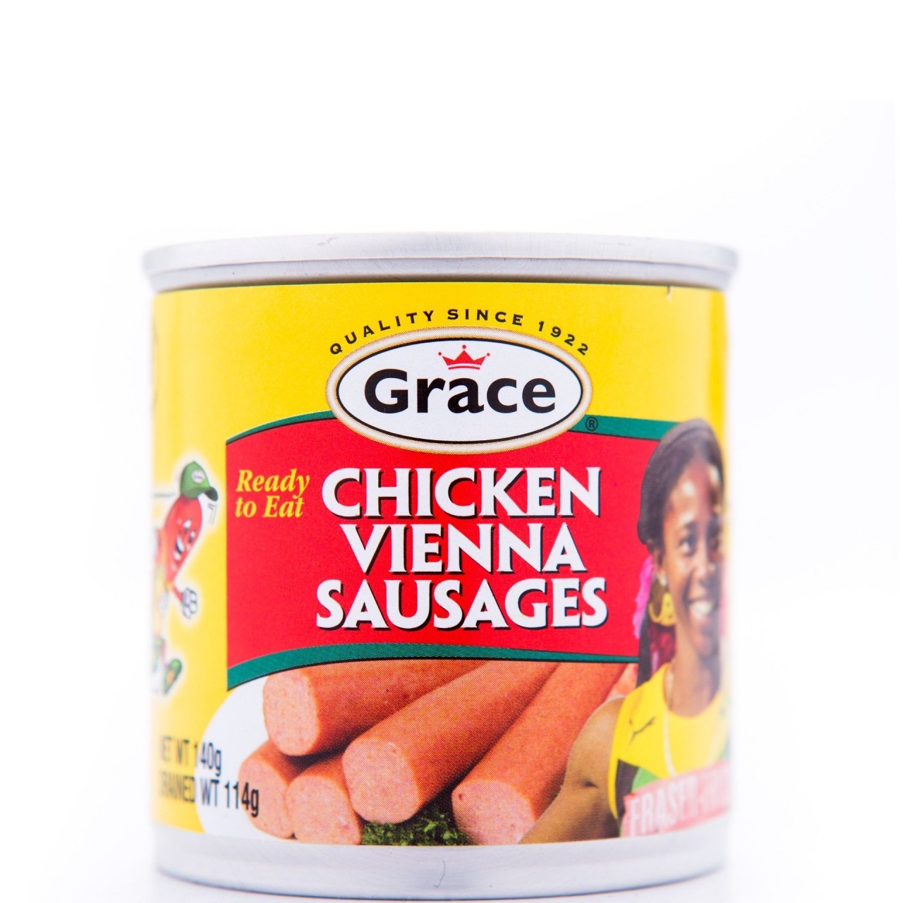 Grace Chicken Vienna Sausages Hot and Spicy 114g