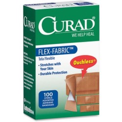 Curad Flex-Fabric Strip 100 count
