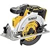 DEWALT 20V MAX Battery Starter Kit with 2 Batteries, 5.0Ah (DCB205-2CK) 20V MAX* Circular Saw, 6-1/2-Inch, Cordless, Tool Only (DCS565B)