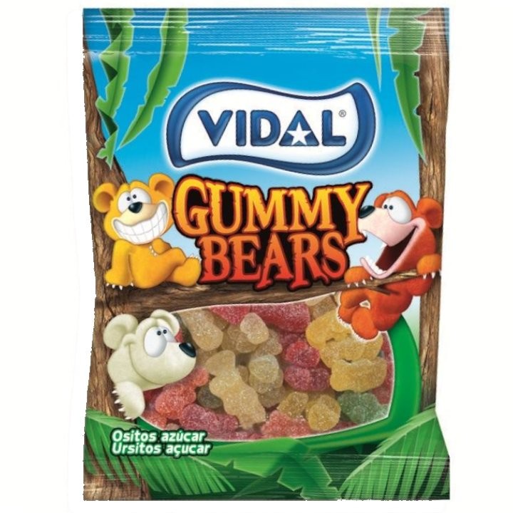 VIDAL SUGAR GUMMI BEARS 90g