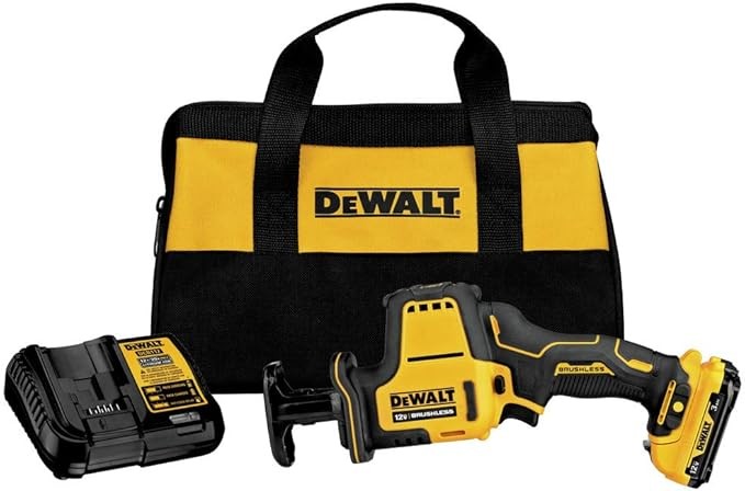 DEWALT Xtreme 12V MAX* Reciprocating Saw, One-Handed, Cordless Kit (DCS312G1)