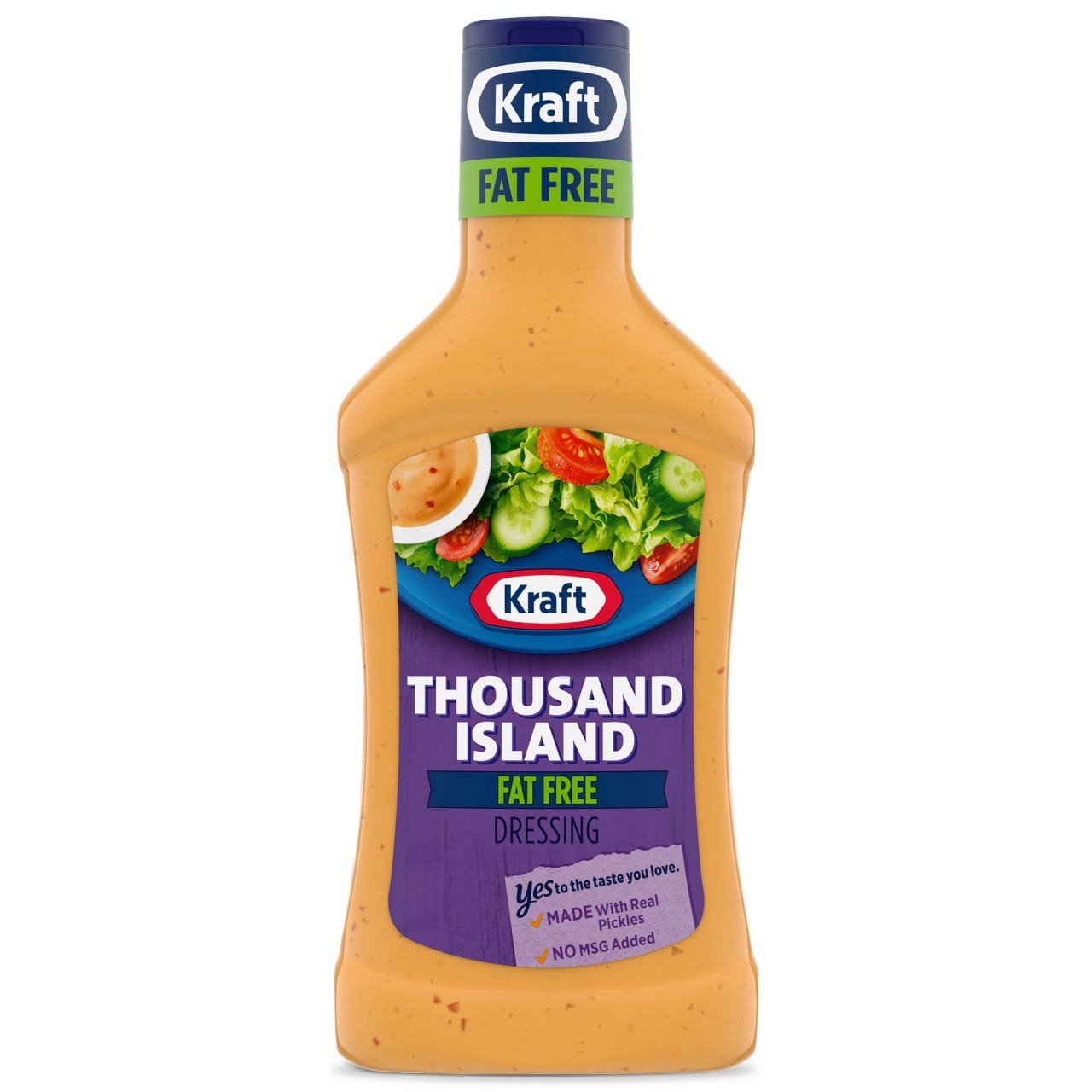 KRAFT DRESSING 1000 ISLAND FF 16oz