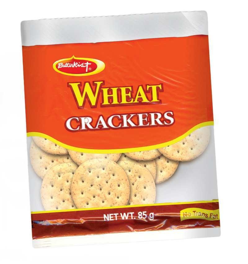 BUTTERKIST WHEAT CRACKERS 113G