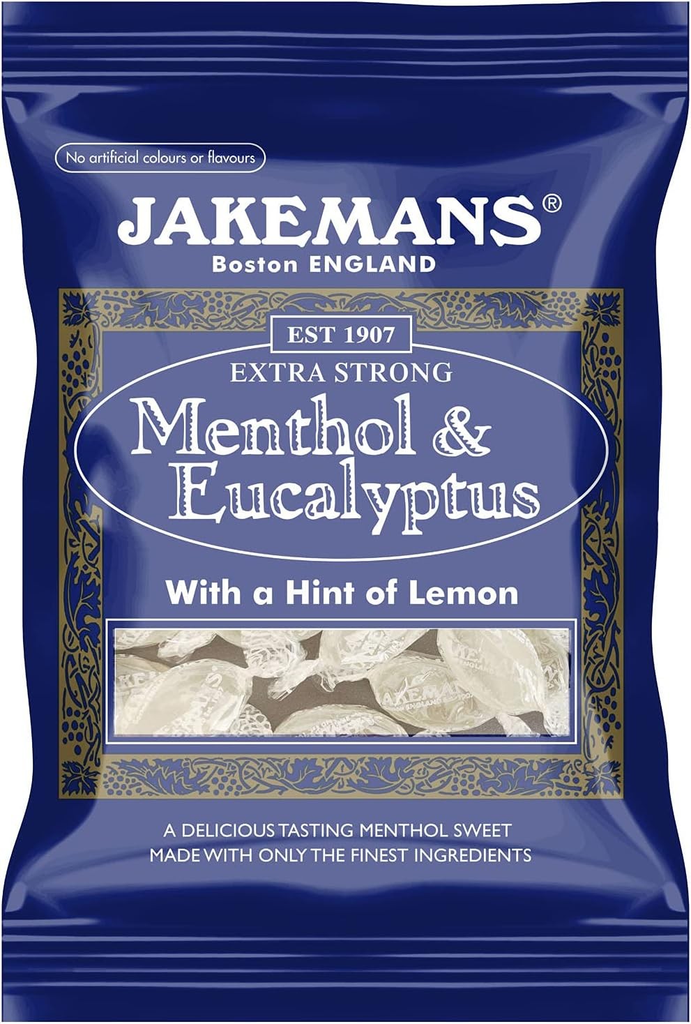 Jakemans Menthol & Eucalyptus with a Hint of Lemon