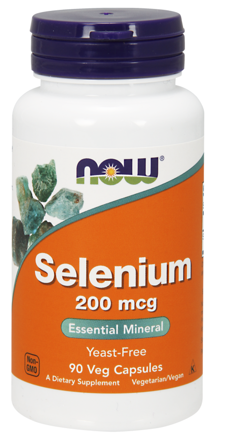 Now Selenium 200 mcg Veg Capsules