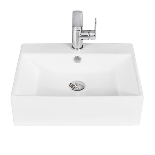 Moorefield Double Mount Ceramic Bathroom Sink Set