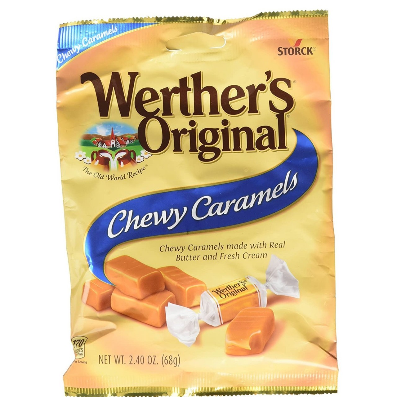 WERTHERS CHEWY CARAMEL 2.4oz