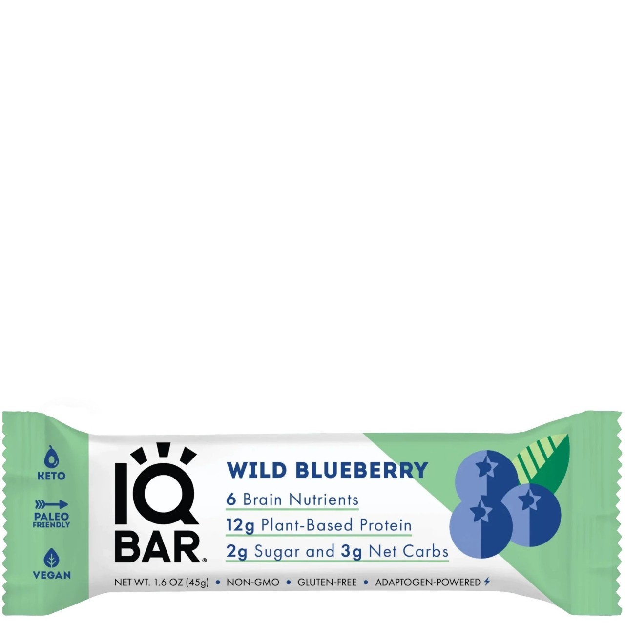 IQ BAR KETO WILD BLUEBERRY CHIP 45g