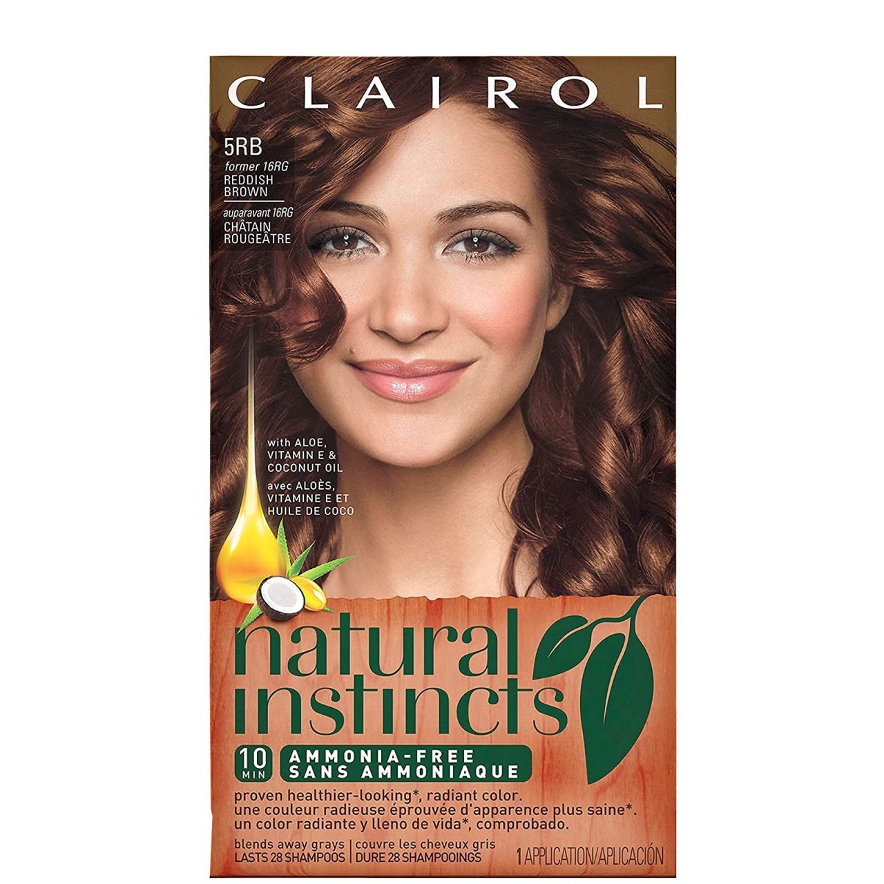 CLAIROL NAT INST 022 CINNABERRY BROWN