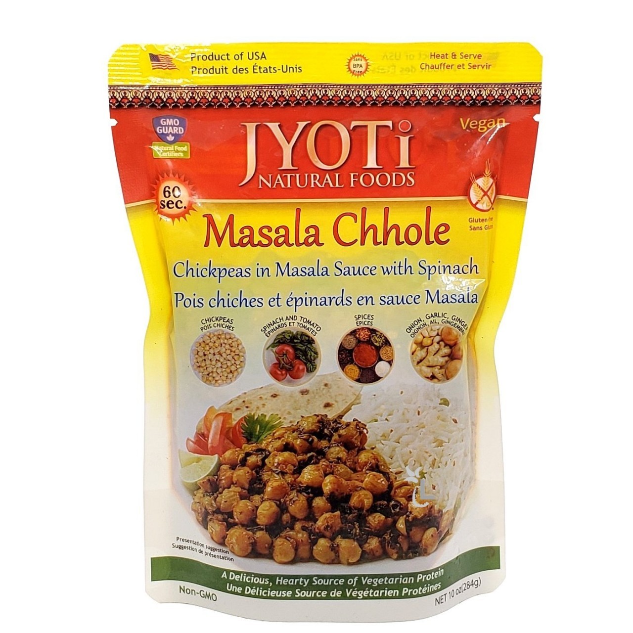 JYOTI MASALA CHHOLE 10oz