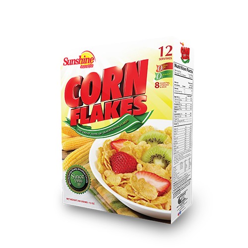 SUNSHINE CORN FLAKES 340G