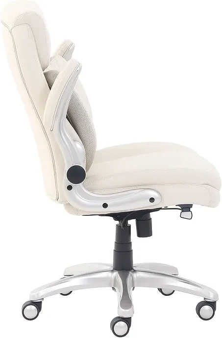 Ergonomic High-Back Executive Chair, Flip-up Armrests, Lumbar Support, Adjustable