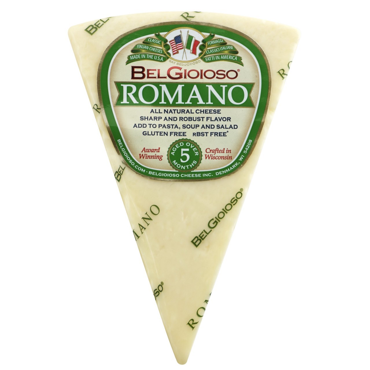 BELGIOIOSO ROMANO CHEESE WEDGE 5oz