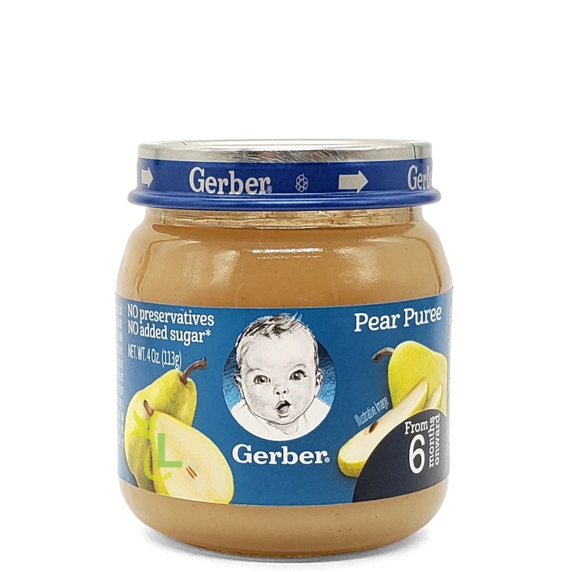 GERBER PUREE PEAR 113g